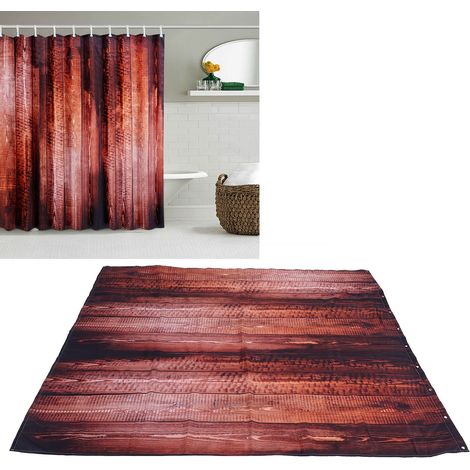 Doccia per bagno, stampa digitale ad alta definizione, asciugatura rapida, semplice e fresca, fodera per tenda da doccia per appartamento e hotel (180 180 cm), accessori per tende da doccia. (1/5)