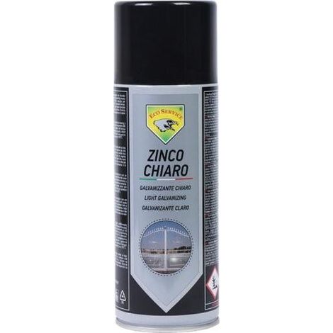 BOTE SPRAY ZINCADO CLARO 400ML. 81310 04