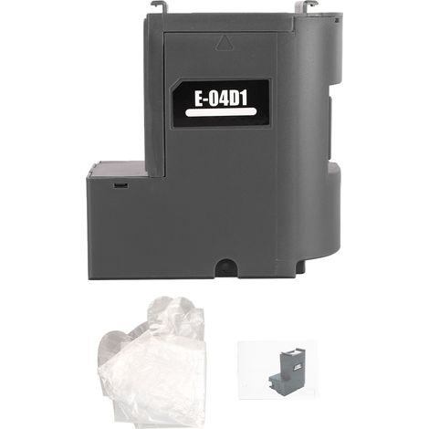 Boîte de Maintenance, puce intelligente de remplacement, éponge intégrée, accessoire d'imprimante en plastique, déchets d'encre (1/5)