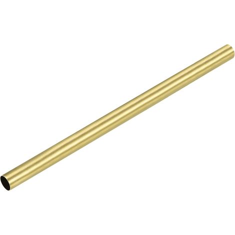 Brass Tube (12 mm Outer Diameter x Thickness 0.5 mm x Length 200 mm) 1 Piece Straight Tubing - for Furnishing, Machinery, DIY Crafts (1/5)