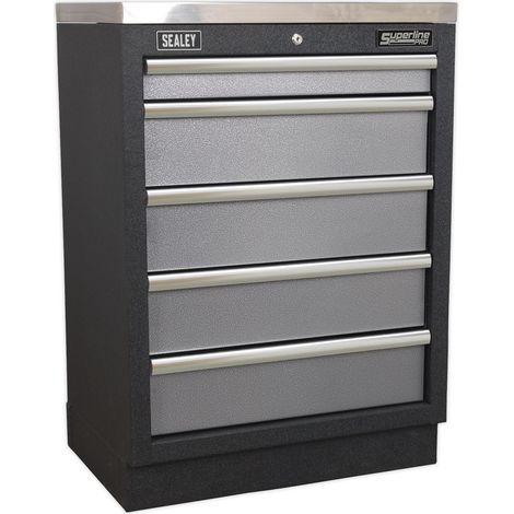 Sealey APMS59 Superline PRO Modular Cabinet 5 Drawer 680mm