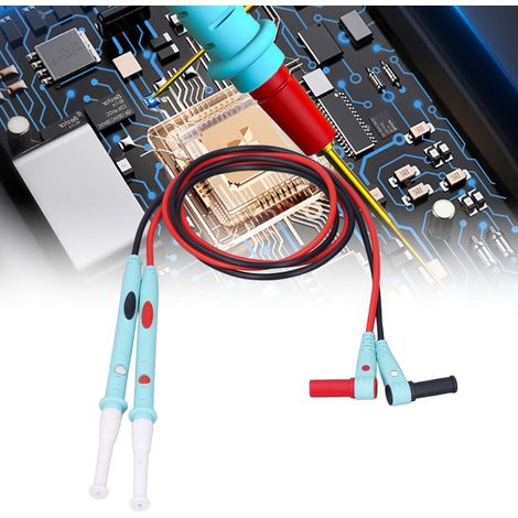 Sondes de multimètre, fils de sonde à pointe fine, pointeur numérique, capteur de tension/courant, antigel silicone, accessoires pour multimètre, sondes de mesure. (1/5)