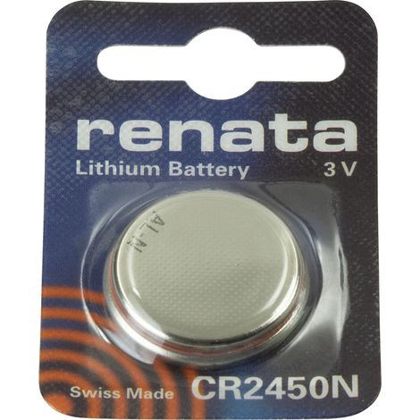 Pile lithium CR2450N, 3V, 550 mAh (1/2)