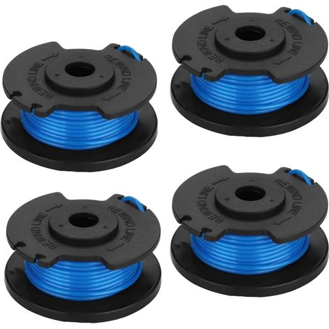 Bobines de rechange pour coupe-bordures Ryobi One+ AC14RL3A - Lot de 4 (1/5)