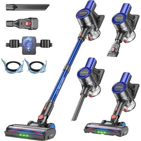 Staubsauger, kabelloses Design, HEPA-Filterung, EV2, EU (1/2)