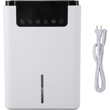 Déshumidificateur domestique, moteur puissant, déshumidification efficace, réservoir de 2000ML, silencieux, Portable, petit pour chambre à coucher, salle de bains, 40W (1/5)