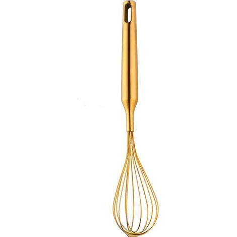 Batidor Manual - Acero Inoxidable 304 - Para Huevos Nata Masa - Cocina Repostería Hogar - 1 Unidad (1/5)