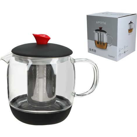 Bollitore in vetro con infusore