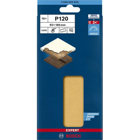 PAPEL LIJA ORBI.C470 93X186MM 8P G120X10 -