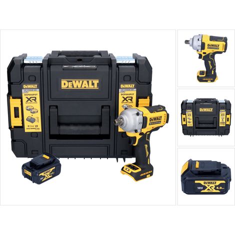 Visseuse à chocs sans fil DeWalt DCF 892 NT 18 V 813 Nm 1/2" Brushless + 1 batterie 4,0 Ah + TSTAK - sans chargeur (1/5)
