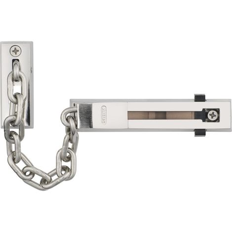 Catena per porta SK66 L.165mm DIN L/R bianca con sicurezza bambini ABUS
