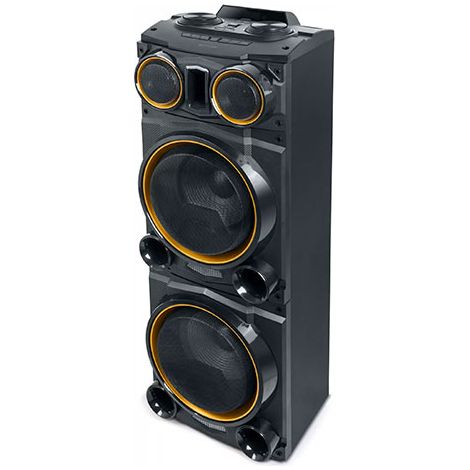 mini cadena 800w negra con bluetooth - m1988dj - muse - (1/5)