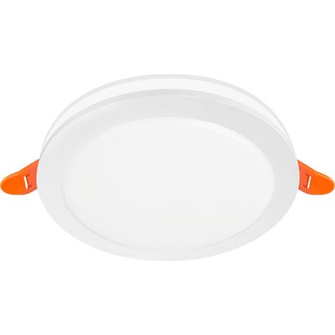 Plafonnier LED encastrable 18W 1440lm 3CCT rond blanc PAULA HOROZ panneau LED plafond intérieur (1/5)