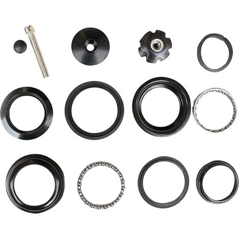 44mm VTT Casque Top Cap Roulements 28.6mm (1-1/8 ") Tube Fourche En Alliage D'aluminium Vélo Fourche Avant Potence Casque Vélo Écrous De Remplacement (1/5)