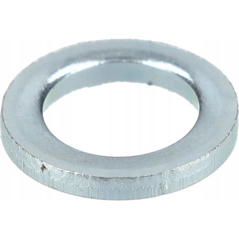 JUEGO DE 50 ARANDELAS PARA BISAGRAS DE 9 MM, BLANCAS, GALVANIZADAS, PARA AJUSTE DE PUERTAS (1/5)