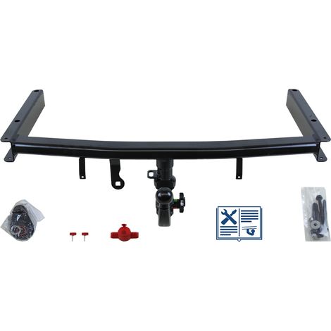 Attelage - Seat EXEO - 12/08-05/13 - rotule démontable - Westfalia - Faisceau universel 7 broches (1/2)