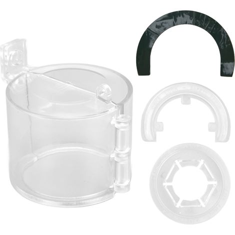 Boîtier de protection pour interrupteur à bouton-poussoir, couvercle de protection Transparent pour arrêt d'urgence, 22mm/0,87 pouces pour l'industrie.