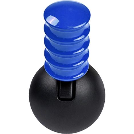 Poignée d'extension universelle chromée en métal pour bouton de démarrage, personnalisable avec un design hélicoïdal multicolore, pour tableau de bord de voiture. (1/5)