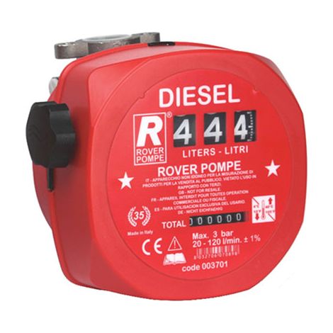 CONTALITRI GASOLIO ROVER  MM 20 LT/MIN 120 MAX BAR 3