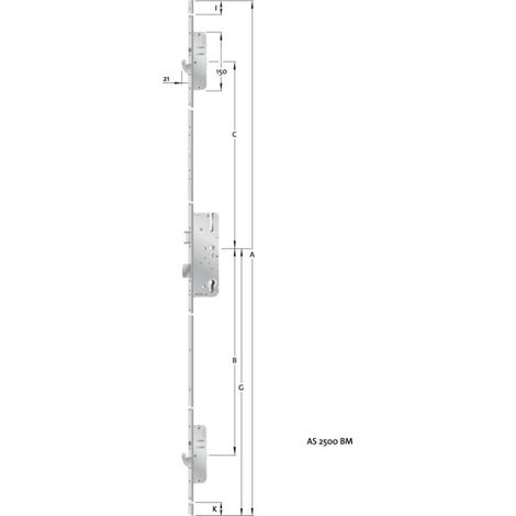 Blocco multipoint .as2500pz. 8/92.d45.sa.6x24x6b001 (1/3)