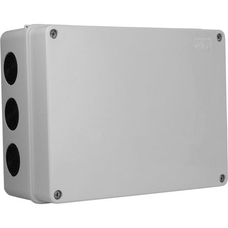 Scatola per montaggio a superficie con pressacavi 250x200x115 mm ermetica IP66 con membrane (1/4)