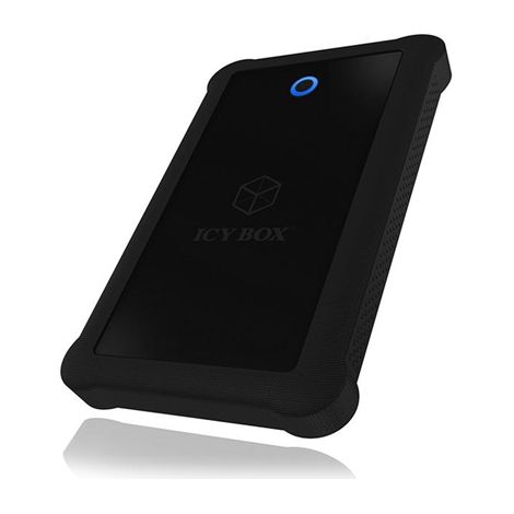 Raidsonic Caja de almacenamiento IB-233U3-B Disco duro Unidad de estado sólido 2,5" eSATA 6 Gb/s USB 3.0 (1/5)