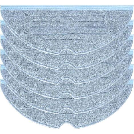 6pcs Mop Pads for Roborock S7 Pro Ultra S7 MaxV Ultra S7 Plus S7 Max Replacement Parts Accessories for Roborock S7 T7s T7s Plus Robot Vacuum Cleaner (1/5)