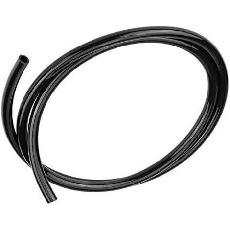 Durite à Essence, Tuyau De Carburant Tube 8mm en Caoutchouc Universel Non Tressé Tuyau D&39huile de Pétrole 1M de Long Noir (1/5)