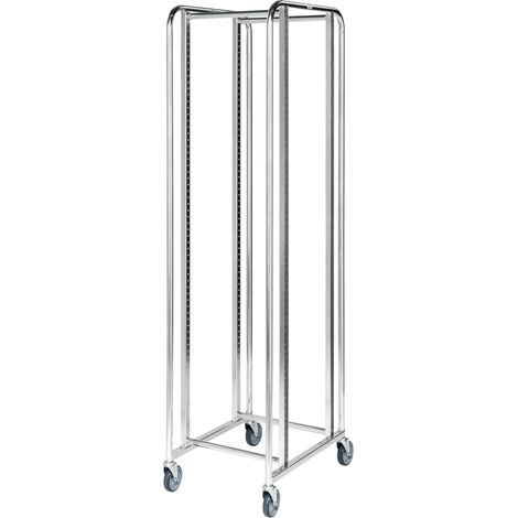 Kongamek Euro-Kistenwagen 470x585x1880mm verzinkt ohne Böden, Bremse und Schienen