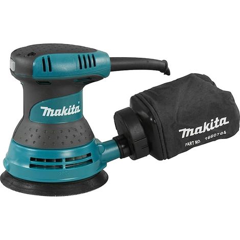 Makita BO5030 - Lijadora rotorbital 125 mm 300W 12000 rpm 1.3 kg (1/5)