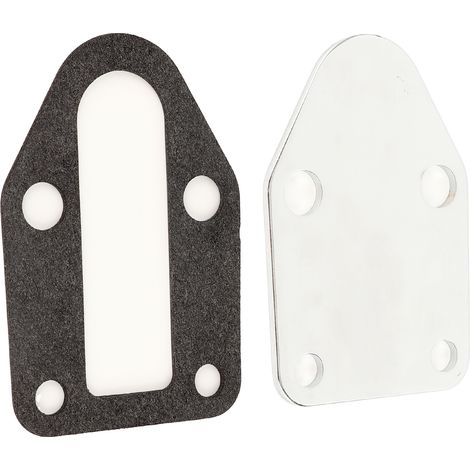 Plaque de fixation de pompe à essence joint sans trou compatible avec moteurs Chevy SB 283 327 350 383 400 (1/5)
