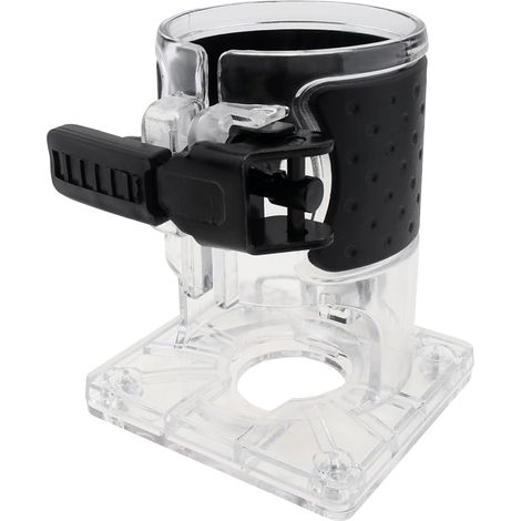 Lntyq Base de toupie pour débroussailleuse électrique Fixation rapide Durable Accessoire de fraiseuse en bois compact Housse de base de défonceuse (1/5)