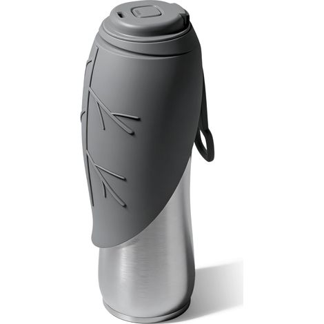 750ml Isolierte Edelstahl Hunde Trinkflasche Unterwegs (1/5)