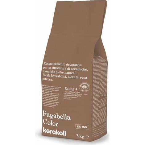 Joint de carrelage Fugabella Color FILL 3 kg by KERAKOLL  Coloris KK155 - anciennement 34