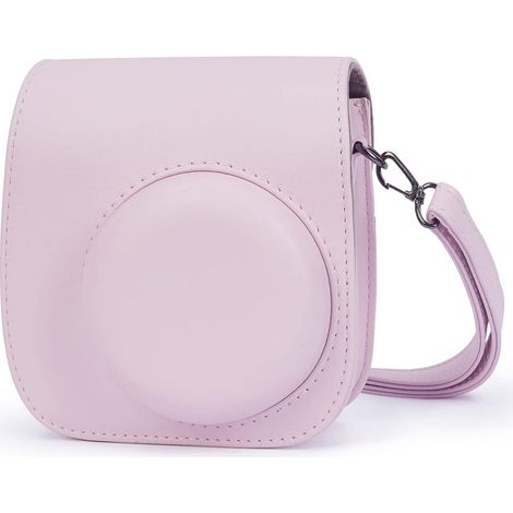 Sacoche pour appareil photo Instax Mini 12 (rose), sac de rangement pour appareils photo