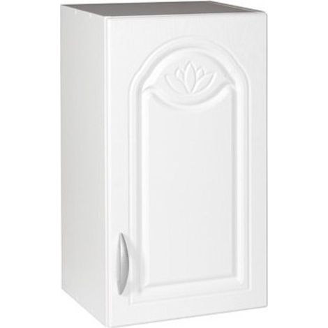 Meuble De Cuisine 1 Porte 50 Cm Dina Blanc