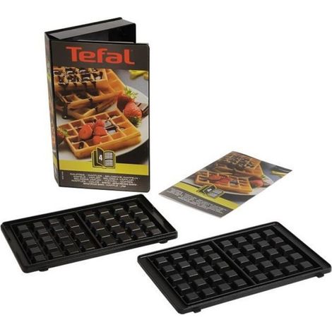 Plaques Gaufres - - Snack Collection - Noir - Plaques compatibles lave-vaisselle (1/2)