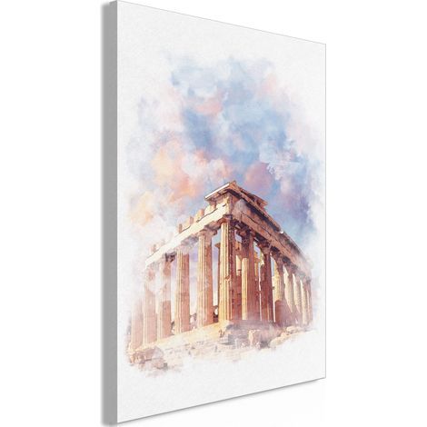 Gemälde – Bemalter Parthenon (1-teilig) vertikal (1/3)