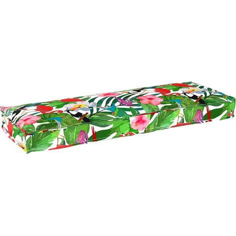 Kissen Floral Mehrfarbig 120 x 40 x 8 cm Oxford-Stoff