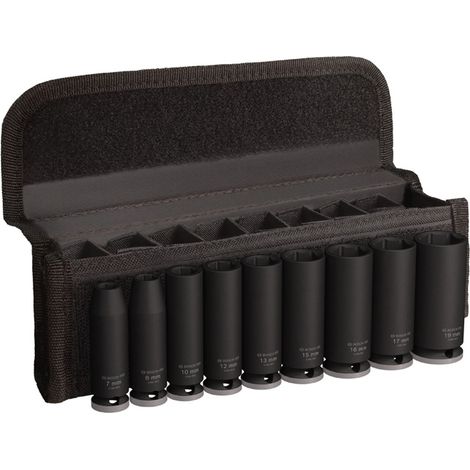 Bosch  PRO  Impact  Socket  Set  3/8"  profundo  9  pzs.  -  2608003037 (1/5)