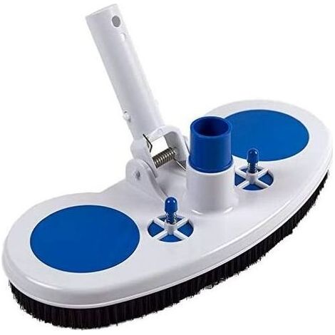 Tête de Balai aspirateur Piscine,Brosse de Sol Poils nettoyant Piscine Aspiration Piscine tête daspiration Piscine Outil de Nettoyage Balai Bain à remous (1/5)