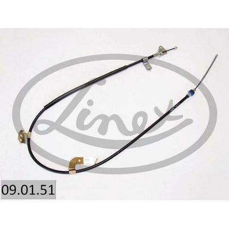 Tirette à câble, frein de stationnement LINEX 09.01.51 CITROËN 464300H010 4745Y3