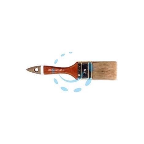 PENNELLESSE SETOLA BIONDA PROFESSIONALE MANICO LEGNO - mm.40x14x59