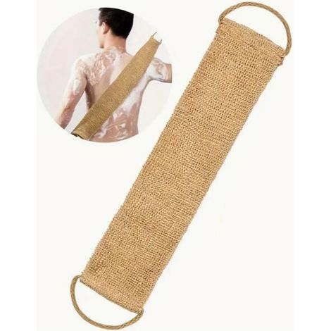 Serviette de bain grise en fibre de bambou, serviette de bain pour femme, serviette de bain pour homme, gant de toilette en fibre de bambou grise (1 paire) (1/5)