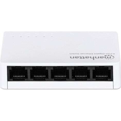 5x RJ45 Gigabit Switch, Plastic, Desktop (1/2)
