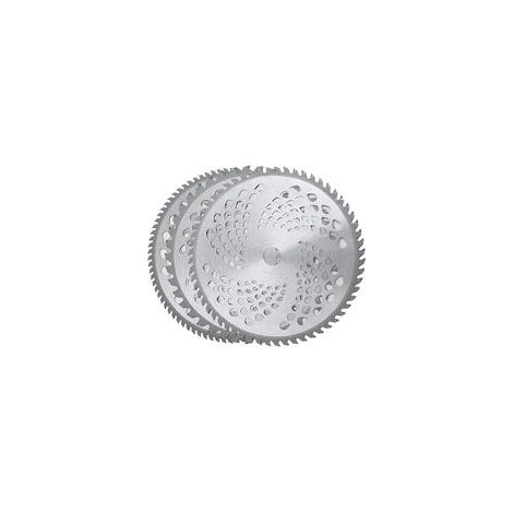 Lame de débroussailleuse en alliage de carbure de 25 cm (10 pouces), lot de 3 lames pour coupe-bordures et débroussailleuse, lames de scie circulaire, lames de débroussailleuse à 40, 60 et 80 dents. (1/5)