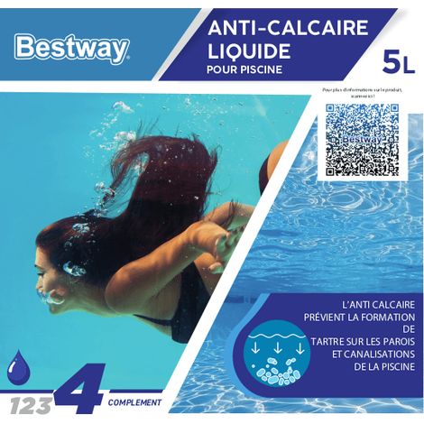 Bestway Anti Calcaire Liquide seau 5L