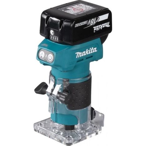 Makita DRT52RF1J Rifilatore fresatrice Brushless a batteria 18 V