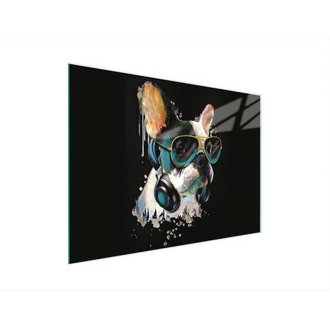 Glasschneidebrett 30x22 Hund (1/5)