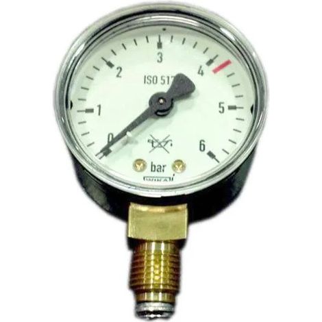 Manometer Sauerstoff ND: 0 bis 6 B